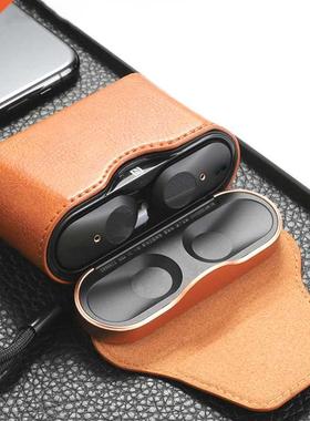 Luxury Leather Case Protective Box for Sony WF 1000XM3 Wire