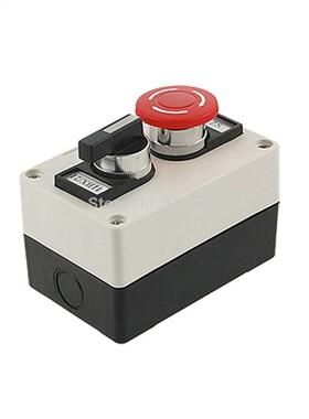 Red Mushroom Emergency Stop 2 Positions Rotary Switch Push B