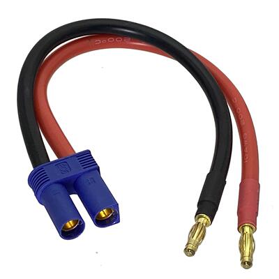 Charge Cable EC5 Female 4mm Banana Plug 10AWG Wire 20CM For