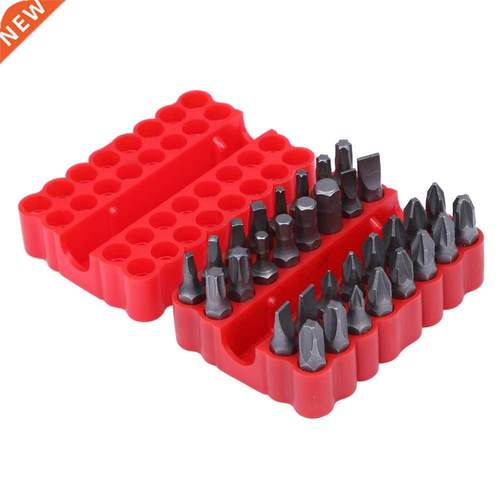 33pcs Security Tamper Proof Bits Torq Torx Hex Star Spanner