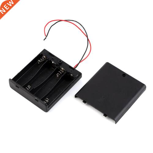 2A Battery Storage Box Holder Cover Box with ON/OFF Switch &