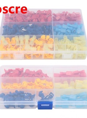 60/240pcs Terminal Connector Plastic Insulation Quick Splice