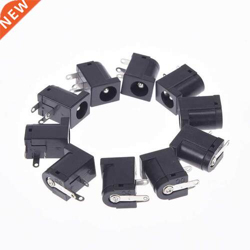 10PCS DC005 5.5*2.1mm Round The Needle DC-005 DC Power Jack