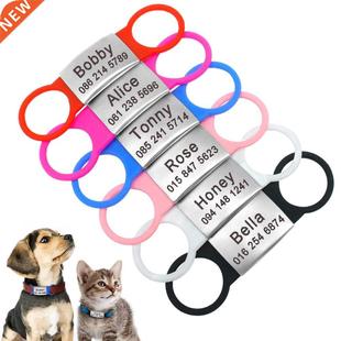 Stainless Steel Pet ID Tags Personalized For Small Dogs Cats
