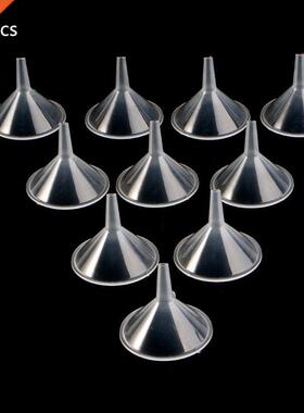 10Pcs Plastic Small Funnels For Perfume Liquid Essential Oil