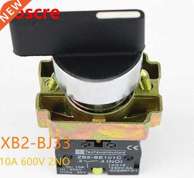 1pcs XB2-BJ33 22mm 50/60Hz 3 position 2NO Maintained Extende