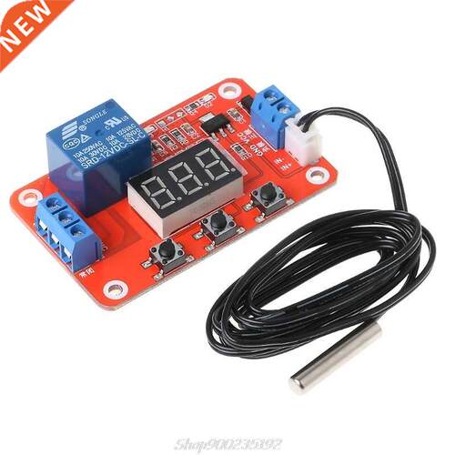 DC 12V Digital Temperature Display Module Sensor Relay Switc