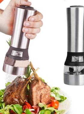 2 in 1 Electric Seasoning Grinding Pepper Mill Salt Grinder