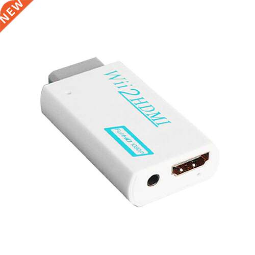 10 PCS Converter for Wii to HDMI -Compatible Support Full HD