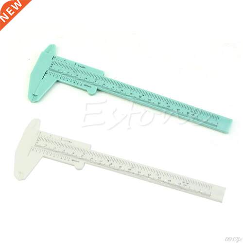 6Inch 150mm Plastic Ruler Sliding Gauge Vernier Caliper Jewe