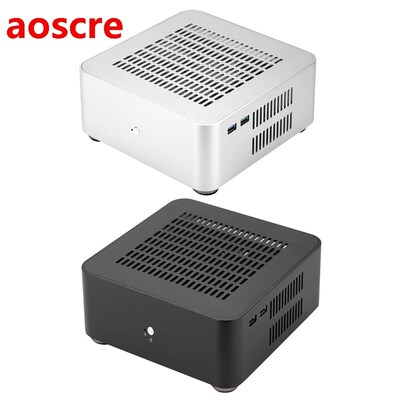 L80S Computer Cases Aluminum Chis Desktop Mainframe with Usb