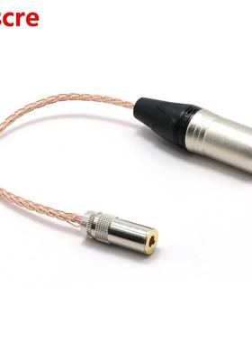 Hight Quality 4Pin Balanced XLR Male to 4.4mm Balanced Femal