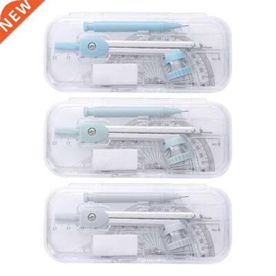 Multi-purpose Compasses Protractor Kit Triangle Ruler Set Ma