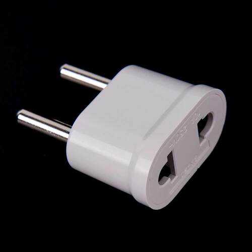1pcs EU KR Plug Adapter Japan CN US to EU Euro European Trav