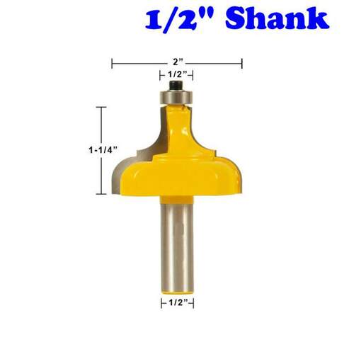 1PC 1/2 Shank Picture Frame / Molding Router Bit - Large Tri