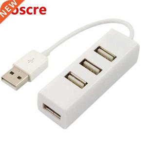 Row Plug Port Splitter with Small 2.0 USB Hub