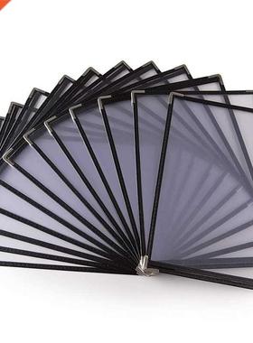 10 Pack of Menu Covers - Single Page, 2 View, Fits 8.5 x 11