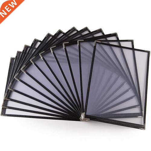 10 Pack of Menu Covers - Single Page, 2 View, Fits 8.5 x 11