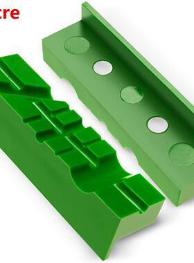 4.5 Inch Magnetic Vise Soft Jaws / Vice Jaw Pads Multi-Groov