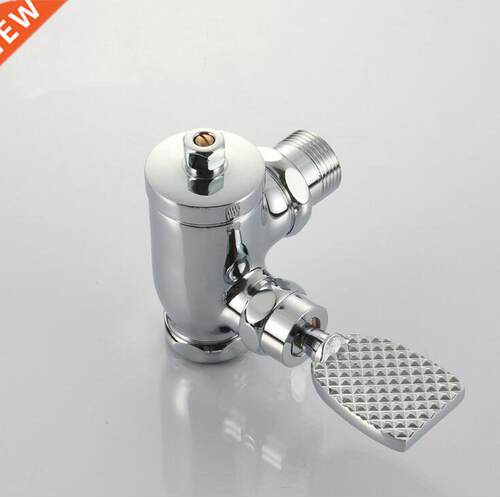 Copper delay valve stool flushing valve, Foot pressing type