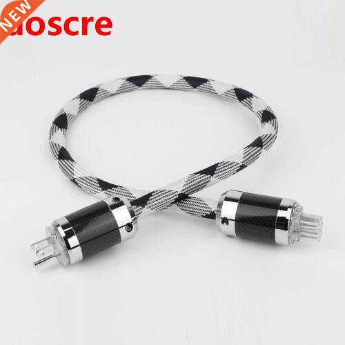 High quality Hi-End OCC 4square Power Cable US AC Power Cord