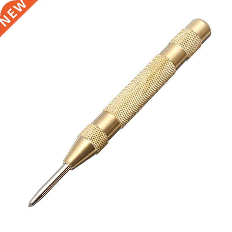 2Pc 10Mm Hss Automatic Drill Center Pin Punch Spring Loaded