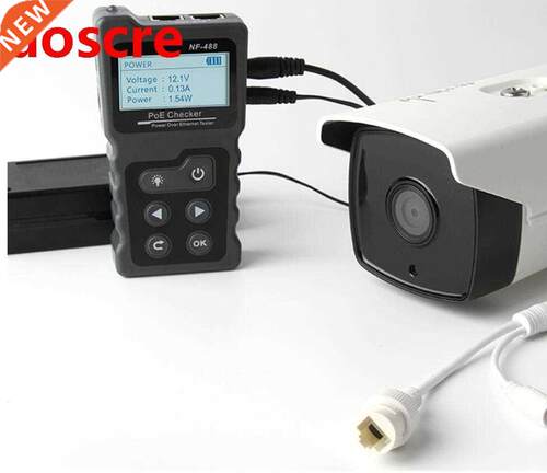Cable Tracker Tester LCD Poe-Checker Inline Poe-Voltage