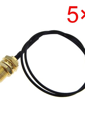 5pcs/kit Extension Cord UFL to RP SMA Connector Antenna WiFi