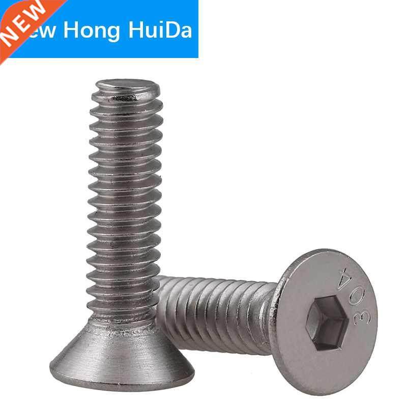 Hex Flat Head Socket Cap Screw Hexagonal Metric Thread Count