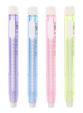 Creative Mechanical Pen Shape Eraser Rubber Retractable Stat