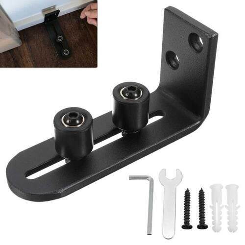 Adjustable Sliding Bottom Floor Guide Clips W/ Screws Wall M