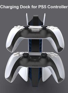 Game Controller Charger Dock for PS5 5V 2A Dual Charging Des