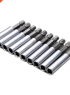 10x Magnetic Extension Socket Drill Bit Holder 1/4inch Hex P