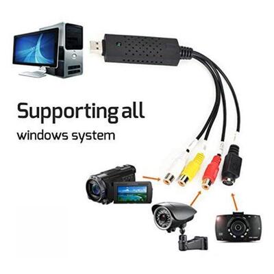 Video Tuner Box Grabber Compatible 1 Channel USB 2.0 Video C