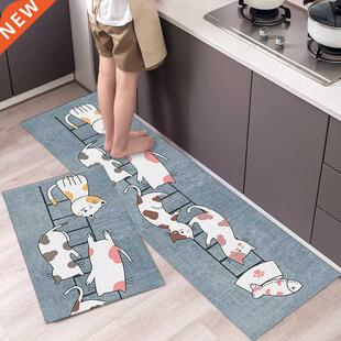 Modern Ktchen Mat Home Entrance Doormat Hallway Bedroom Lv