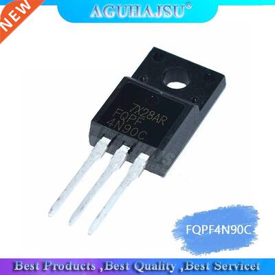10PCS FQPF4N90C TO-220F 4N90C 4N90 MOSFET 900V N-Ch Q-FET ad