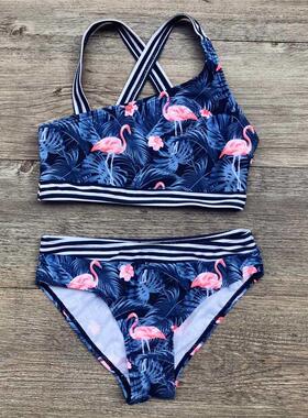 Multi Style Kids Girls Bikini Set 2022 New Print Girls Kids