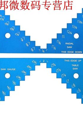Depth Gauge 1/8 to 2-1/4 inch Aluminium Alloy Miniature Saw