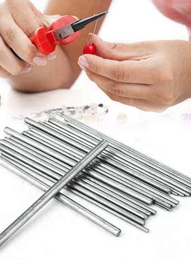30pcs/lot Stainless Steel Jewelry Cored Wand Mandrel Round W