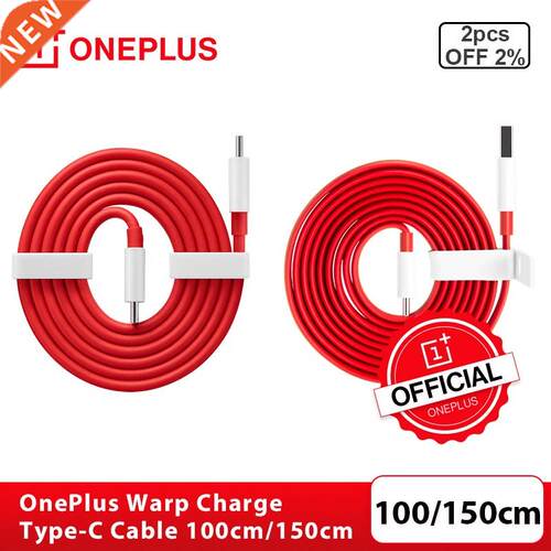 Original OnePlus Warp Charge Type C Cable and Type C to Typ
