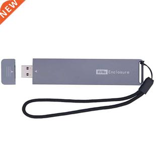 M2 SSD Case NVME Enclosure M.2 to USB TYPE-A 3.1 SSD Adapter