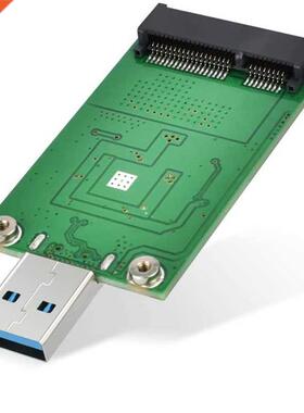 MSATA Adapter, MSATA to USB 3.0 Adapter, USB MSATA SSD Reade