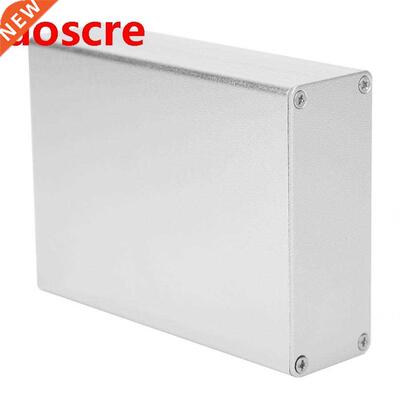 Electrical Box Aluminum Project BoxIntegrated Matte Silver D