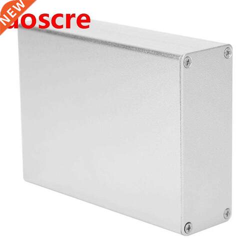 Electrical Box Aluminum Project BoxIntegrated Matte Silver D