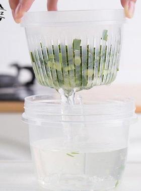 Double Layer Vegetables Sealed Keeper Fresh Storage Box With