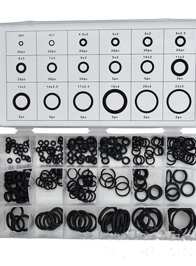 225PcsBox Rubber Grommet 18 Popular Sizes Grommet Gasket For