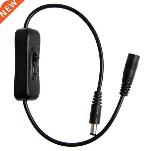 DC In-Line Power Switch ON/OFF 2.1mm/5.5mm Cable Jack For Ar