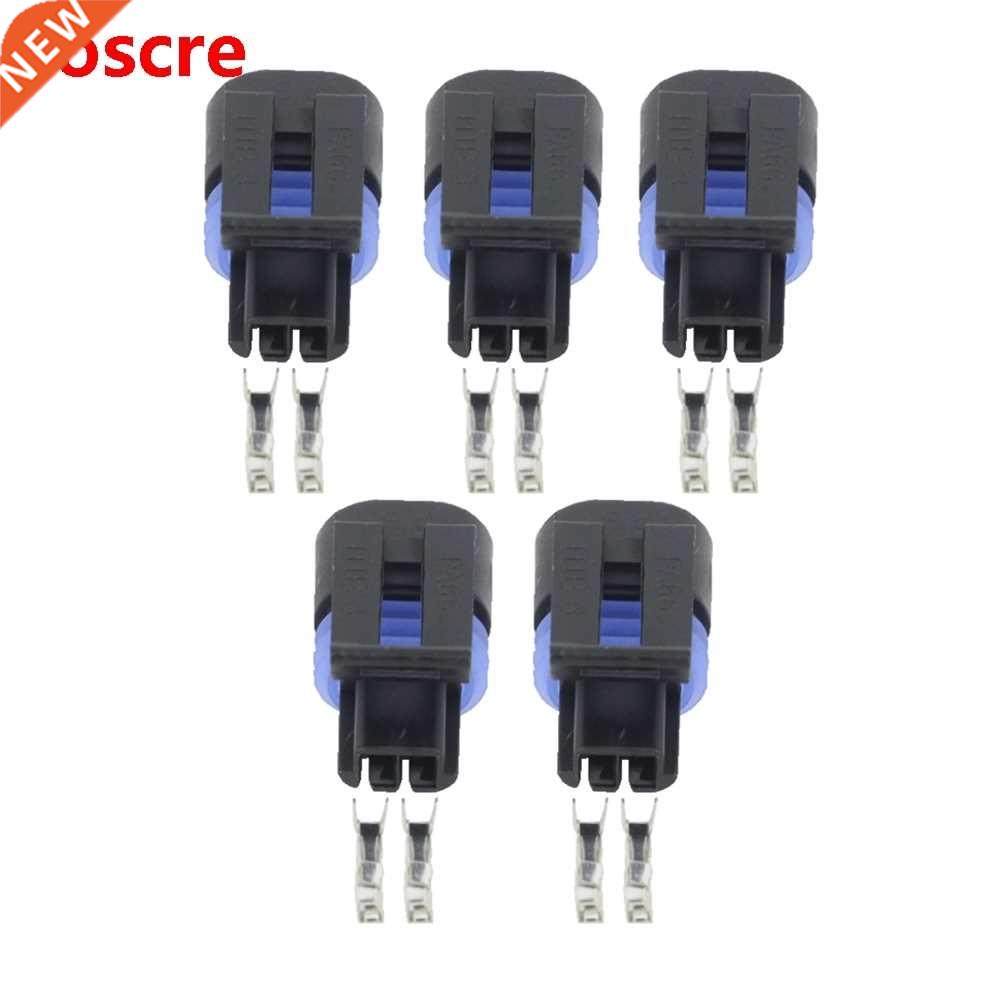 5 Sets 2 Pin jacket car waterproof connector automotive sens