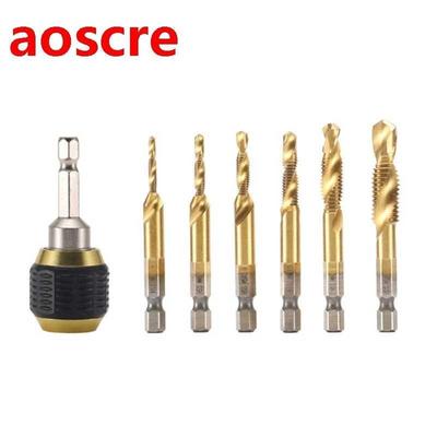 Quick Change Three-jaw Drill Chuck Countersink Tap Drill Bit