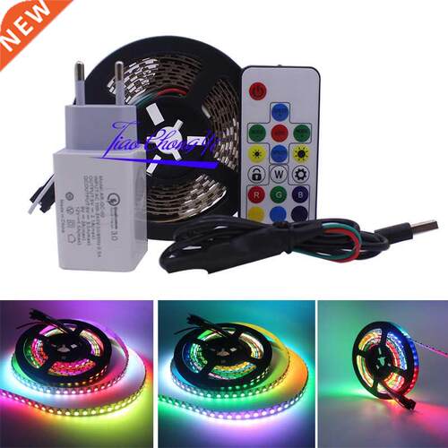 USB 5V LED strip Full color RGB, dream color changing SK6812